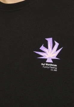 HUF Funny Feeling - Longsleeve - Black -Modieuze Herenkleding 07bee663b81c4836a37b2d170c28d9b6