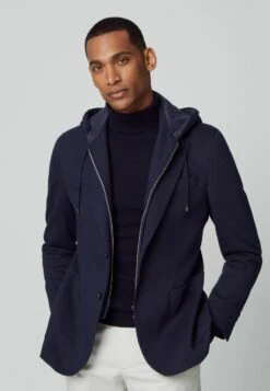 Hackett London Sports W Hooded Bib - Blazer - Navy Blue -Modieuze Herenkleding 081190919ae843af902d34d8a787a6f0