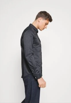 Pier One Overhemd -Blue Grey -Modieuze Herenkleding 0cd407578f95494186af124479c82f9b