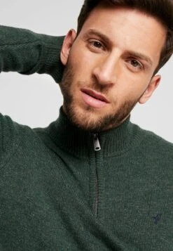 Pier One Trui - Mottled Dark Green -Modieuze Herenkleding 0ffac4a6cb01430894baaebc2963a6ec