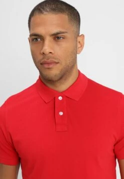 Pier One Basic - Poloshirt - Red -Modieuze Herenkleding 13f10ed4334948adacdcd3f5365fa64f