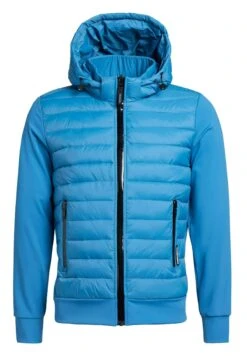 Khujo Bolt Matt - Jas - Blau -Modieuze Herenkleding 1864a92c02dd4e22b3f08a97635ef2a0