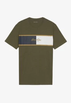 Pier One T-Shirt Print - Olive -Modieuze Herenkleding 1ca3e26a77524b4b87fd96287b9aecfe
