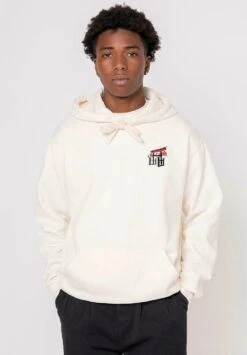 Kaotiko Geisha - Hoodie - Ivory -Modieuze Herenkleding 1e5dd604b06a4c47b5c4105cdb240a4c