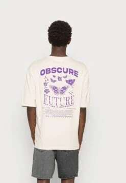 YOURTURN Nostalgia Future Tee Unisex - T-Shirt Print - Grey -Modieuze Herenkleding 25d52fe8e87745ada730c3e23ab9c79d