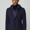 Hackett London Sports W Hooded Bib - Blazer - Navy Blue -Modieuze Herenkleding 266ceb1ec6a24aedbf9962927caf3d57
