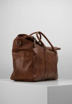 Pier One Unisex - Weekendtas - Dark Brown -Modieuze Herenkleding 2b4cd9867a394f97979c8dd1ca03c9ea