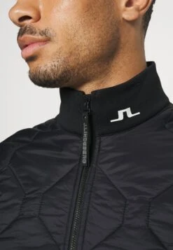 Quilt Hybrid Vest - Bodywarmer - Black -Modieuze Herenkleding 308bace67147443e9dbc6db33ac607dd