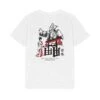 Kaotiko Washed Geisha - T-Shirt Print - Weiß -Modieuze Herenkleding 39d338971a924828921ddec78bec4c01