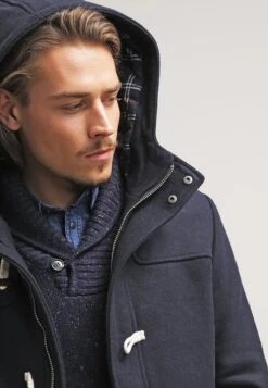 Pier One Halflange Jas - Navy -Modieuze Herenkleding 39fc34304bfd4cb98c88dbc8fb72bf47