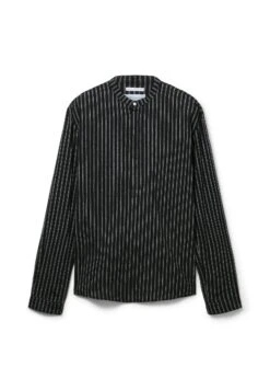 TOM TAILOR Denim Mit Stehkragen - Overhemd - Black Stripe -Modieuze Herenkleding 3af43a1e9dd042b9913751bc718fca83