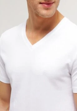 Pier One 2 Pack - T-Shirt Basic - White/Black -Modieuze Herenkleding 3d5015223ce5444ba04d1399d153510c