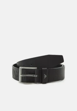 Emporio Armani Cintura Taglie Ardiglione Toungue Belt - Riem - Nero