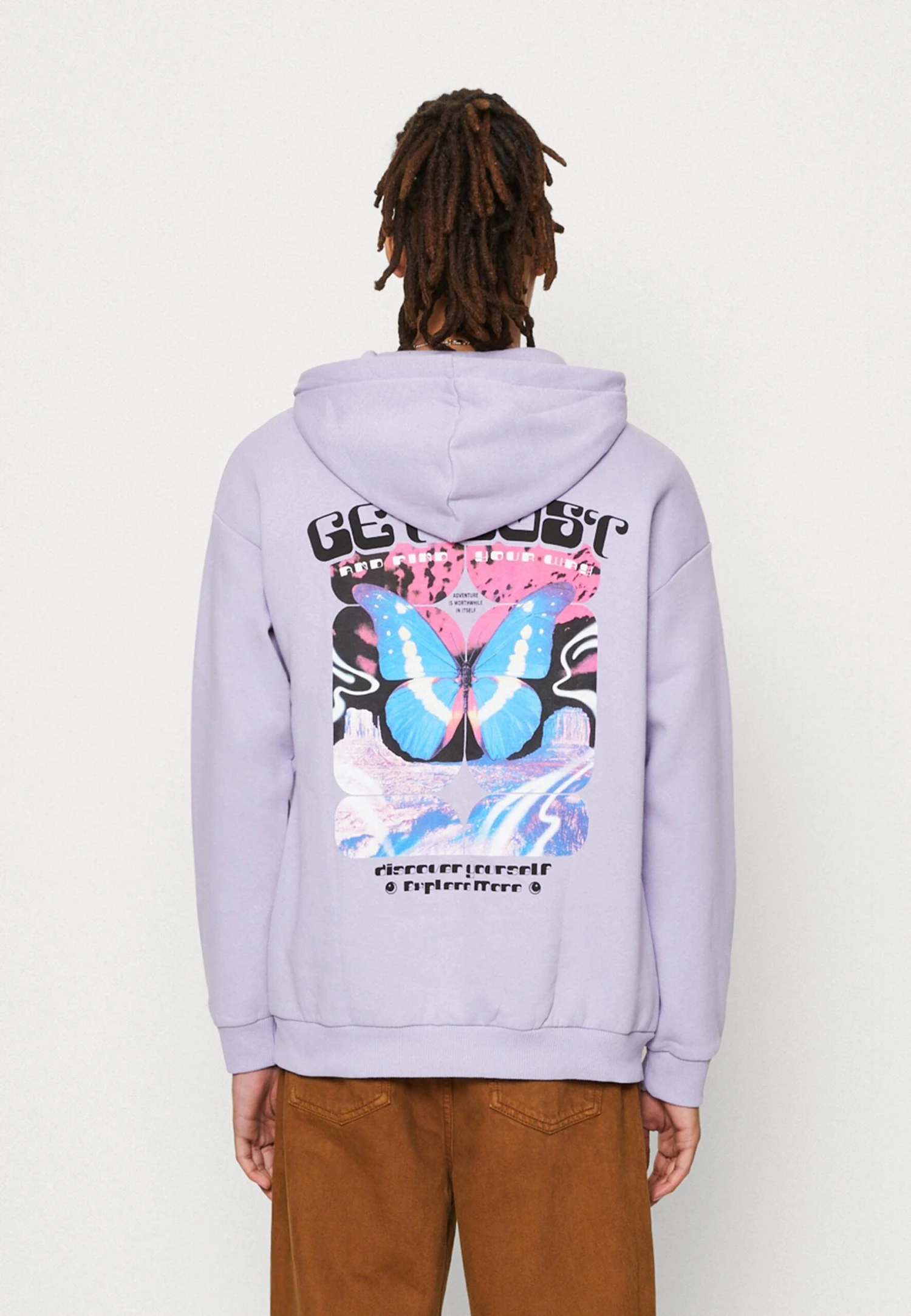 YOURTURN Unisex - Sweater - Lilac 5 YOURTURN Unisex - Sweater - Lilac - Afbeelding 3
