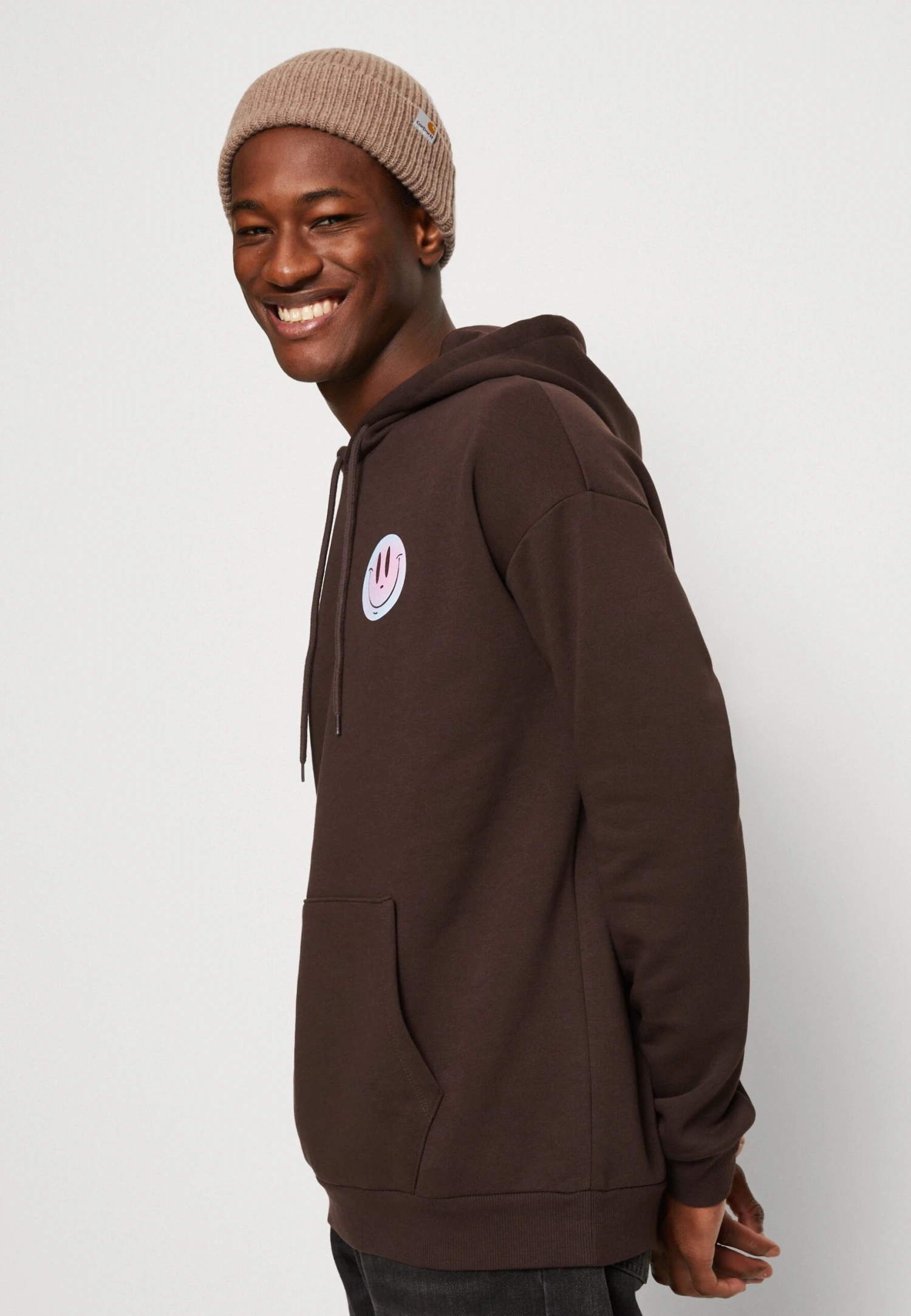 YOURTURN Unisex - Hoodie - Brown 6 YOURTURN Unisex - Hoodie - Brown - Afbeelding 4