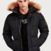 Oshawa Puffer Parka Jacket - Winterjas - Black -Modieuze Herenkleding 58f6bc4a90a64759ab6c7a2a98497de4