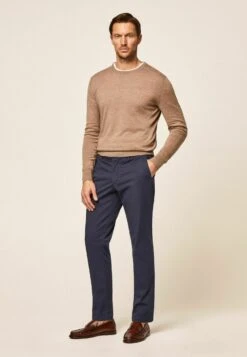 Hackett London Super Lw - Chino - Navy Blazer -Modieuze Herenkleding 61fa8ed37e5641119b606efca14b3a22