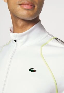 Lacoste Sport Tennis Jacket Med - Trainingsvest - Blanc Jaune -Modieuze Herenkleding 624c4eb3980949f2a252ed4de6c319a8