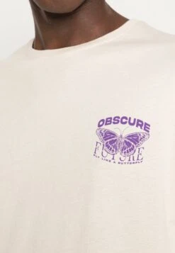 YOURTURN Nostalgia Future Tee Unisex - T-Shirt Print - Grey -Modieuze Herenkleding 64b06cd9a0ce4f1193c7a3db48be52e8