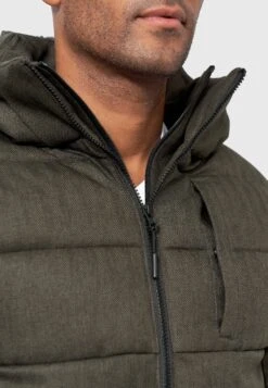 Indicode Jeans Hebert - Winterjas - Army -Modieuze Herenkleding 6ec7b48fed464035a1e7250512b4b3f9