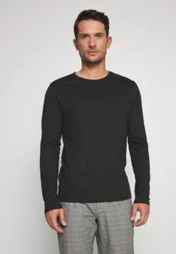 Pier One 2 Pack - Longsleeve - White/Black -Modieuze Herenkleding 77d1f130bf974783921531825fa29315