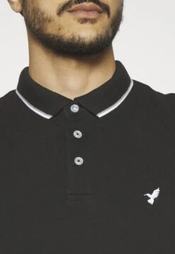 Pier One 2 Pack - Poloshirt - Black/Dark Blue -Modieuze Herenkleding 787d246531e84cb8bbe5acb136f3434b