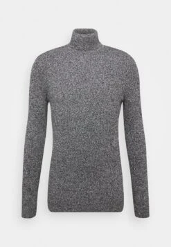 Pier One Muscle Fit Turtle - Trui - Mottled Grey -Modieuze Herenkleding 788d9d9a00b14ae9bdb868be9d8f970c