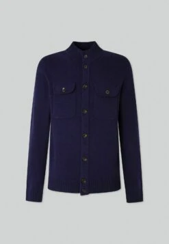 Hackett London Chest Pocket Fb - Vest - Navy -Modieuze Herenkleding 8ce33ab50f9b4745b5dd70d3162d76b9