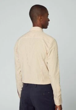 Hackett London Essential Bengal Stripe - Overhemd - White Yelow -Modieuze Herenkleding 9204d985ce4a4de09d9b58fb15d014b2