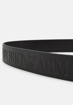 Emporio Armani Cintura Taglie Ardiglione Toungue Belt - Riem - Nero -Modieuze Herenkleding 95f4de50b38345abbf835ba9bc179397