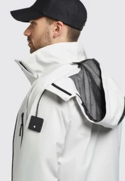 Khujo Adam - Regenjas - Hellgrau -Modieuze Herenkleding 968b2e5d73514f78bd69512b62270377