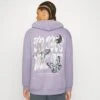 YOURTURN Unisex - Hoodie - Lilac -Modieuze Herenkleding 97784677af8f4ce187442b755481fde1