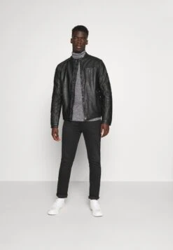 Pier One Muscle Fit Turtle - Trui - Mottled Grey -Modieuze Herenkleding 980d461669e946608dd2b414b76c7106