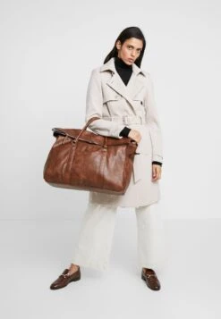 Pier One Unisex - Weekendtas - Dark Brown -Modieuze Herenkleding 9b2ee97528e947e1a448b265757b5050