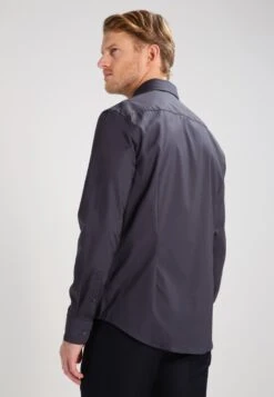 Pier One Overhemd - Dark Grey -Modieuze Herenkleding 9fad9facc9224179b76cc931138c380e