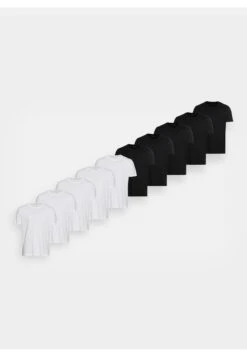Pier One 10 Pack - T-Shirt Basic - White/Black 12 Pier One 10 Pack - T-Shirt Basic - White/Black -Modieuze Herenkleding a47858ffbc3a4fd8908751110de7e4fb