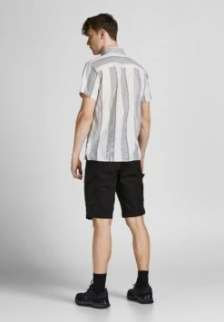 Jack & Jones Unifarbene Dex Mit Cargotaschen - Shorts - Schwarz -Modieuze Herenkleding a5054eba47b14da49563bf941fb04158