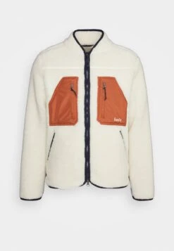 Foret Aurora Jacket - Winterjas - Cloud/Brick -Modieuze Herenkleding a56d363d4cb1478582e493393c9c9e62