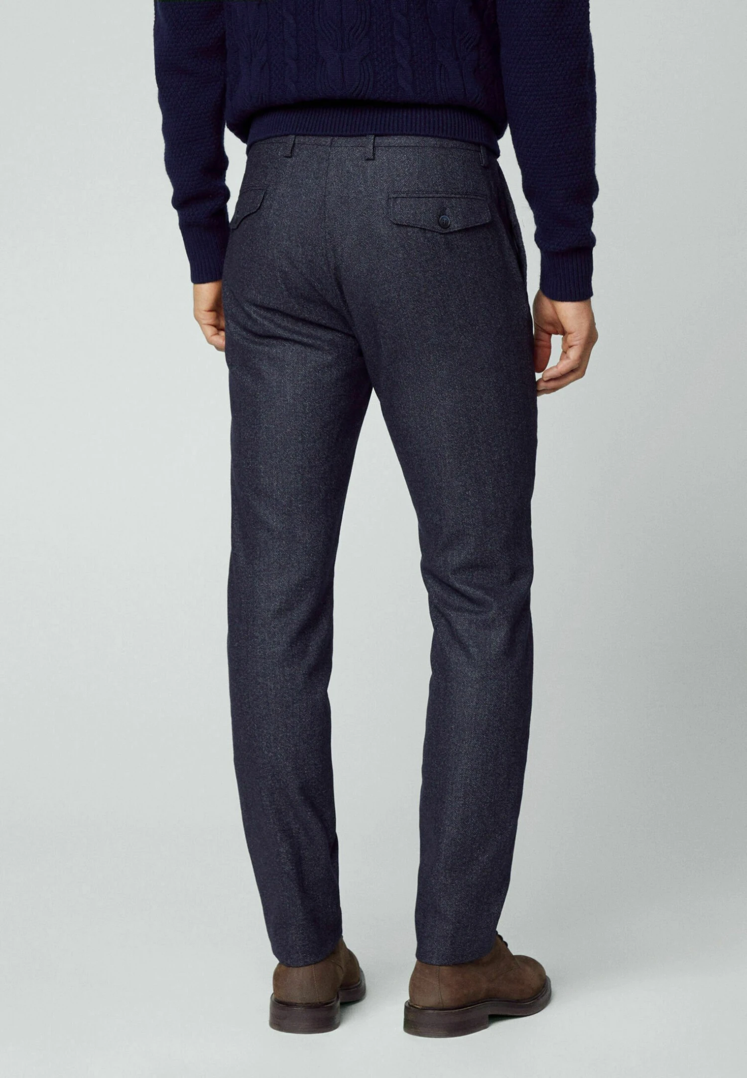 Hackett London Broken Twill Trs - Broek - Navy 5 Hackett London Broken Twill Trs - Broek - Navy - Afbeelding 3