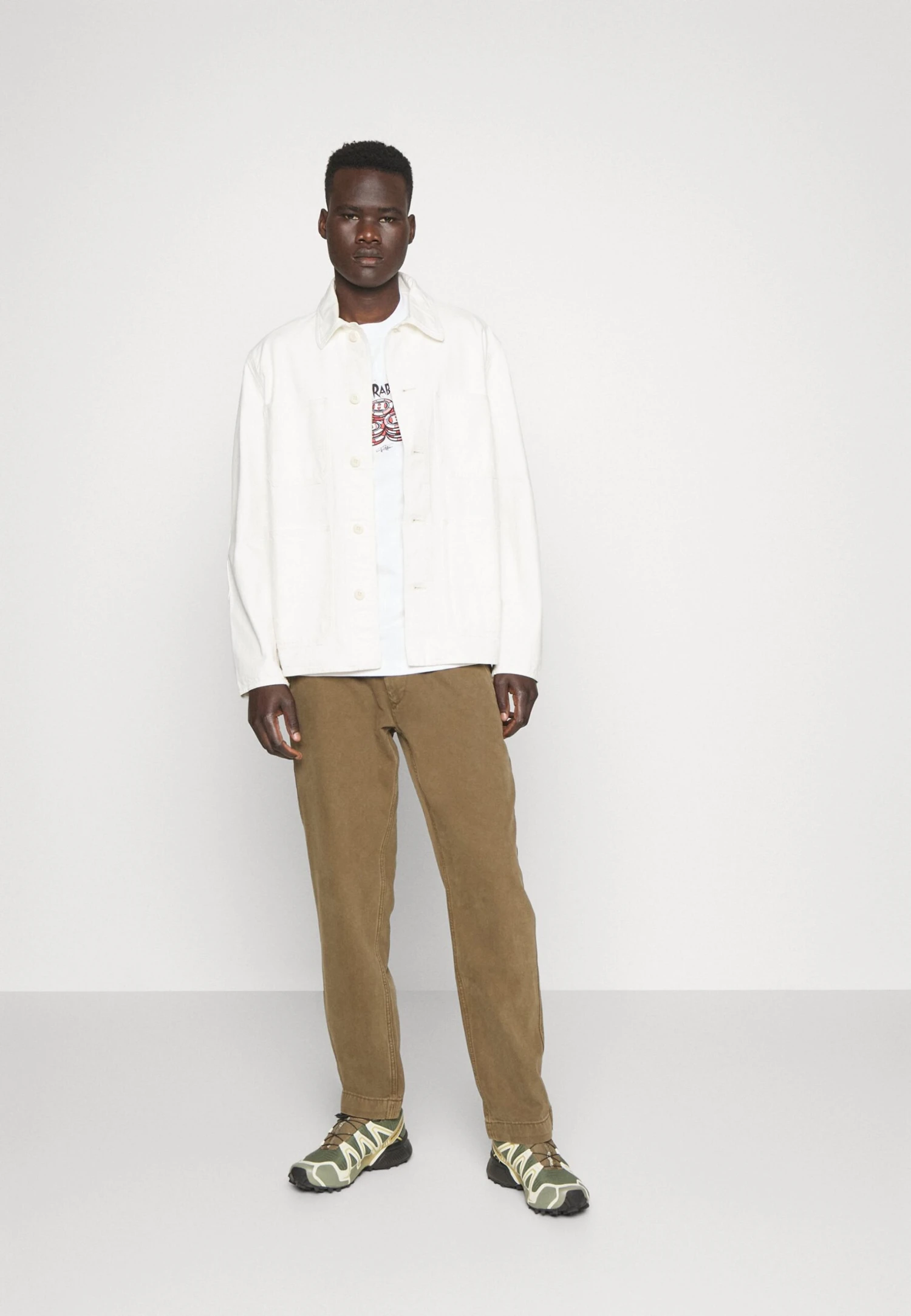 HUF Chips Tee - T-Shirt Print - White 4 HUF Chips Tee - T-Shirt Print - White - Afbeelding 2