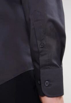 Pier One Overhemd - Dark Grey -Modieuze Herenkleding ab9cdb89e20f4d3a8e01a281680fd702