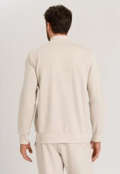 HANRO Natural Living - Sweater - Pumice -Modieuze Herenkleding b414ba44e7354841b60e67cfd6b093b5