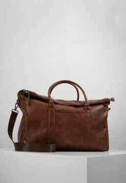 Pier One Unisex - Weekendtas - Dark Brown -Modieuze Herenkleding b47bf83c42a44f9cadb9f24fb08dea33