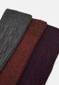 Pier One 3Pack - Sokken - Dark Green/Orange/Bordeaux -Modieuze Herenkleding b9c967485bc848ad816e78f1528f2cbc