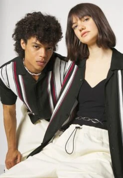 YOURTURN Bowling Unisex - Overhemd - Black -Modieuze Herenkleding cf0a271c0d134b08b10e0f7858315eeb