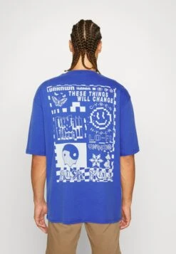 YOURTURN Unisex - T-Shirt Print - Blue 9 YOURTURN Unisex - T-Shirt Print - Blue -Modieuze Herenkleding d55d347e946e44aa8eef446fe6e957c5