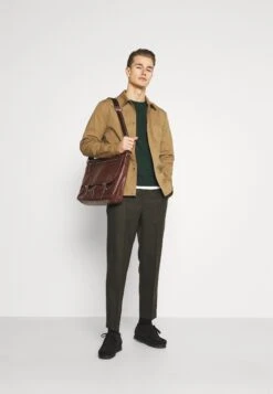 Pier One Basic Crewneck - Trui - Mottled Dark Green -Modieuze Herenkleding eb84a8f377ec474ab86e9d50a09dfb61