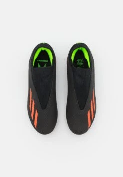ADIDAS PERFORMANCE X Speedportal.3 Laceless Fg - Voetbalschoenen Met Kunststof Noppen - Core Black/Solar Red/Solar Green -Modieuze Herenkleding efd600d13c8844f9817e8447c6082ec7