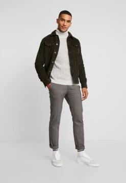 Pier One Trui - 111 - Mottled Light Grey -Modieuze Herenkleding f235db7263944de8a0e5e43098d35a90