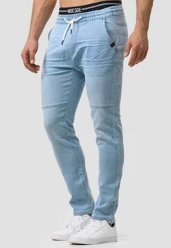 Indicode Jeans Fabrizio - Slim Fit Jeans - Dim Blue -Modieuze Herenkleding f75ca28c21e34a11ae9f403b2ea22aaf